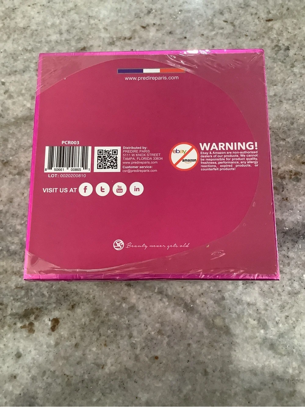 Skin Collagen Renewal Detoxifying Mask - Pink